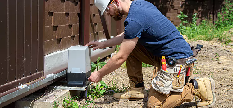 Electric Driveway Gate Installation La Porte