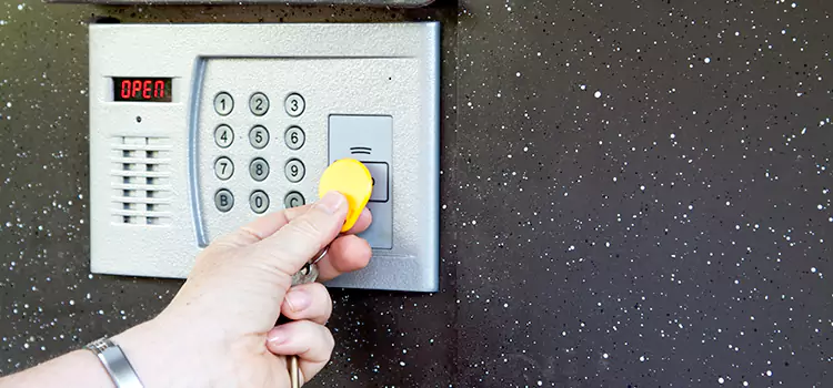 Electronic Door Lock Installation La Porte