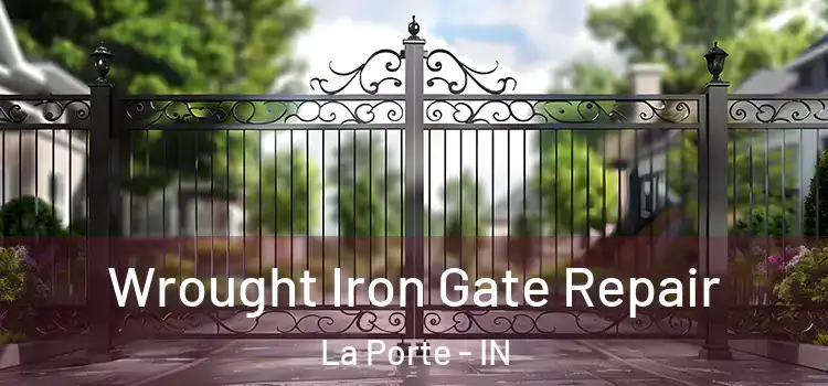 Wrought Iron Gate Repair La Porte - IN